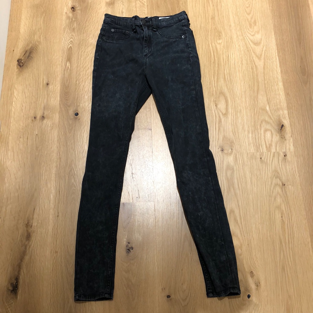 Rag And Bone Acid Wash Skinny Jeans Size 25